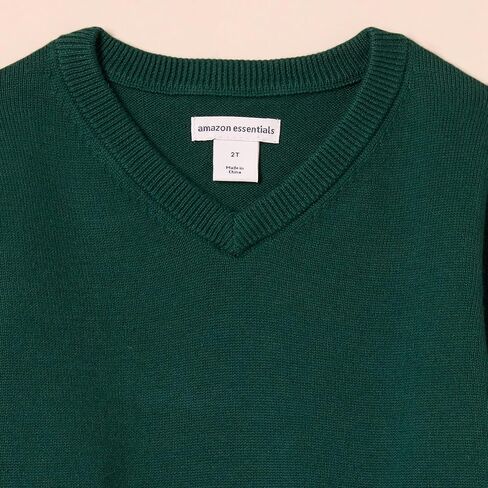 Amazon Essentials Unisex Kids and Toddlers' Uniform Cotton V-Neck Sweater in Saudi Arabia