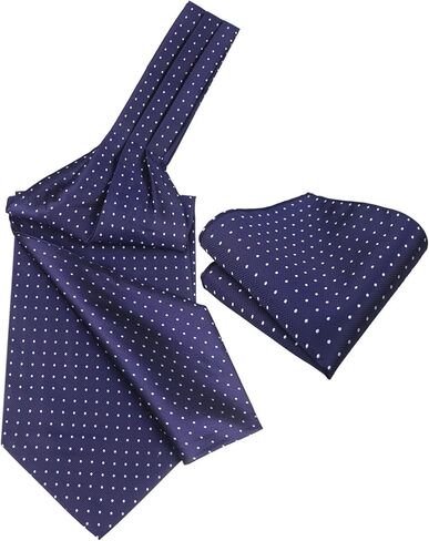رجال PAISLEY CRAVAT CRAVAT TIE ASCOTS و Pocket Square مجموعة ASCOT in Kuwait