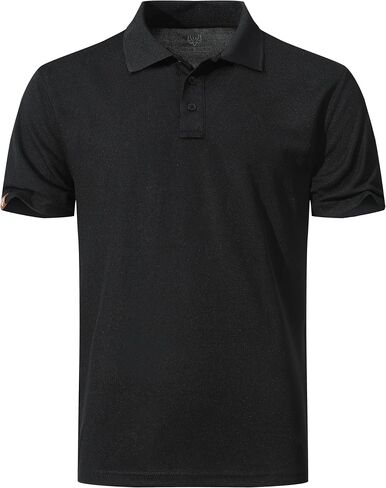 Men's Quick-Dry Active Polo Shirts Short Sleeve Performance for Golf Tennis Daily Casual Collared T-Shirt in Saudi Arabia