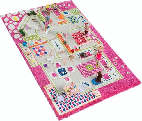 IVI Playhouse Green 3D Play Mat, Non-Toxic, Stain Resistant, Educational Montessori Activity Toys for Kids, Medium, 59" L x 39" W in Saudi Arabia