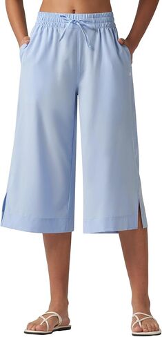 Willit Women's Swim Capris Pants Wide Leg Beach Board السباحة السباحة السريعة الجافة خفيفة الوزن UPF50+ in Kuwait