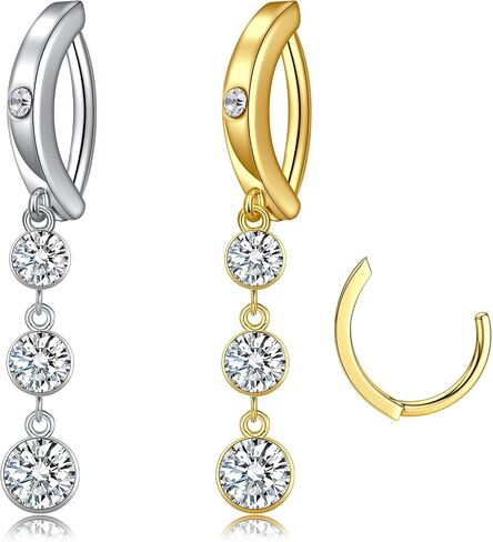 زر Longita BELLY RING RING BELLY BELLY RINGS FARLING BELLY BELLY BUNTER BLACKER BELLY BELTY RING SURCICAL STEMICAL ROSE ROSE BELLY BELLY BEYLY BEITE in Kuwait