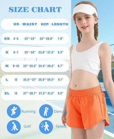 شورتات رياضية Documo Girl مع جيوب Zipper Zipper Quaret in Kuwait
