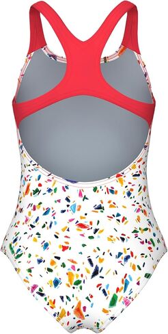 ARENA Girls Performance Confetti Swim Pro Back Athletic One Piece Swimsuit in Kuwait