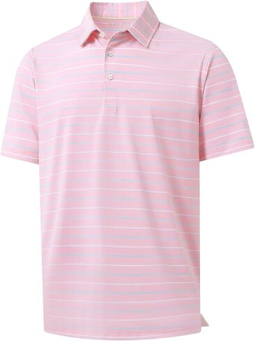 M Maelreg Boys Polo Shirt Shirt Shirt Sleeve Performance Moisture Wicking Dry Fit Fit Drical Dranged Scall in Kuwait