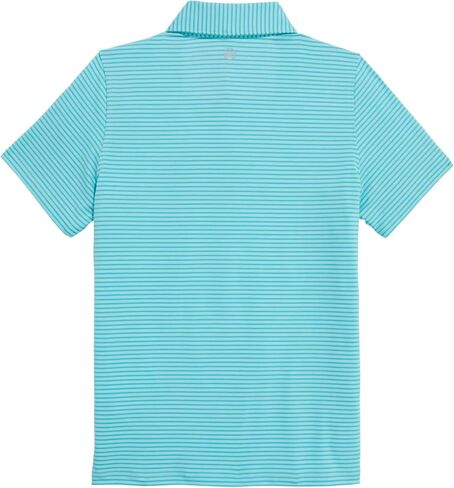 vineyard vines Boys' Bradley Stripe Sankaty Performance Polo in Saudi Arabia