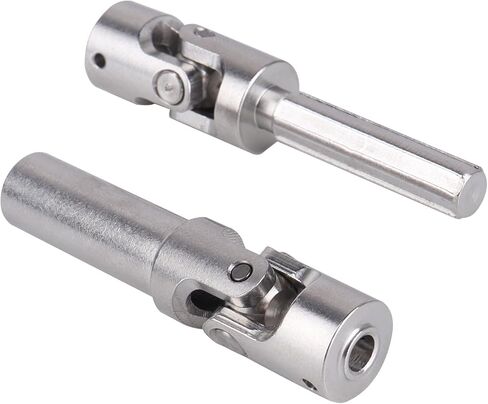 Stainless Steel Driveshaft Heavy-Duty Universal Joint Drive Shaft 66-88mm for 1/18 RC Rock Crawler Axial UTB18 Capra Unlimited Trail Buggy Upgrade Parts Replacements(Front) in Kuwait
