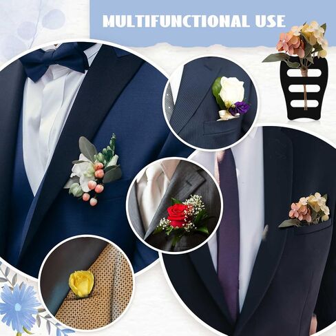 Blosssound Clear Invisible Pocket Square حامل للرجال السود جيب مربع إكسسوارات التكس للرجال سترات in Kuwait