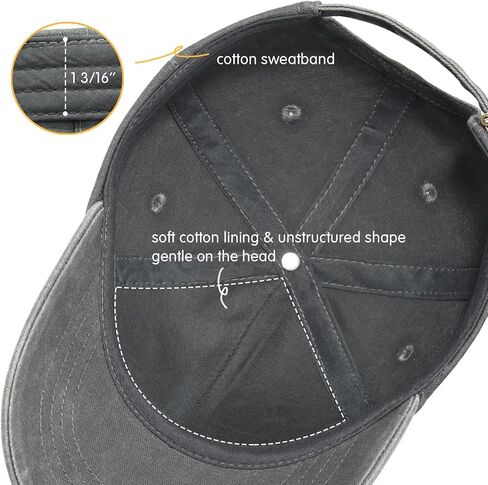 Kids Baseball Cap-Adjustable Vintage Washed Cotton Golf Hat for Boys & Girls in Kuwait