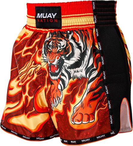 Muay Thai Shorts for Men Women Kick Slim Cut MMA Boxing Shorts Training Kickboxing Clothing Martial Arts Trunks in Saudi Arabia