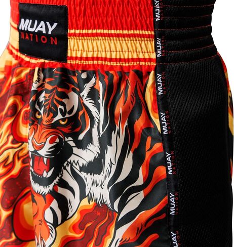 Muay Thai Shorts for Men Women Kick Slim Cut MMA Boxing Shorts Training Kickboxing Clothing Martial Arts Trunks in Saudi Arabia