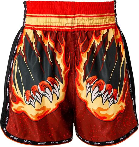 Muay Thai Shorts for Men Women Kick Slim Cut MMA Boxing Shorts Training Kickboxing Clothing Martial Arts Trunks in Saudi Arabia