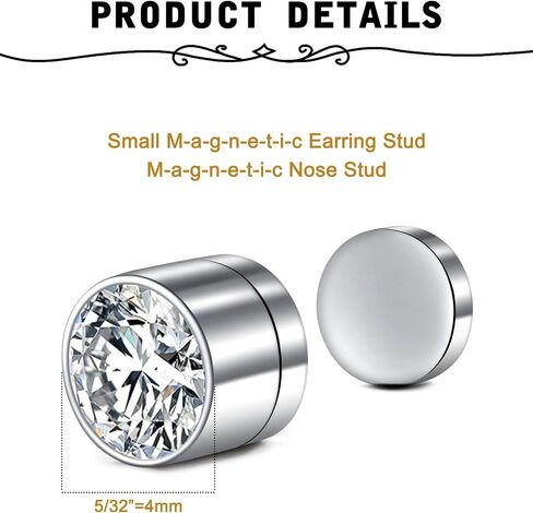 MODRSA Fake Nose Stud Fake Nose Ring Stud Fake Nose Piercing Fake Lip Ring Fake Earrings Stud Silver Gold Fake Cartilage Helix Earring Clip on Earring Hoop Fake Eyebrow Ring Fake Bridge Piercing in Saudi Arabia