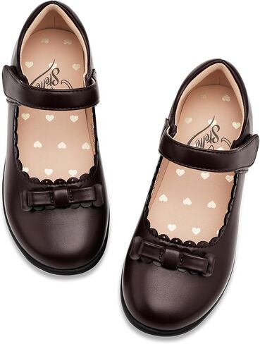 Stelle School Shoes for Girls Uniform Mary Jane Dress Shoes Flats Church Music Recitals(Little/Big Kids) in Saudi Arabia