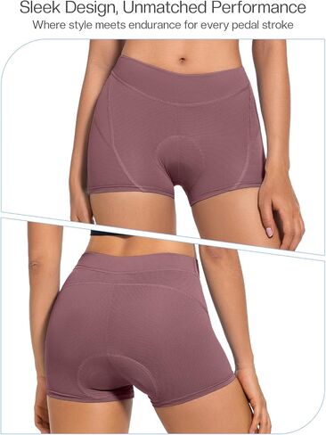 BERGRISAR Women's Cycling Underwear 4D Padded Bike Shorts Biking Bicycle Undershorts Mountain Bike Undershorts in Kuwait