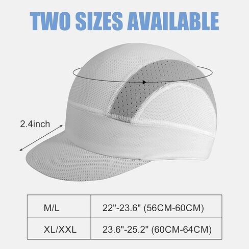 XXL Cycling Cycling Cap Caps تحت قبعات شبكية خوذة مع Sun Visor لبطانة القبعة الصلبة للدراجة الكبيرة للرجال in Kuwait