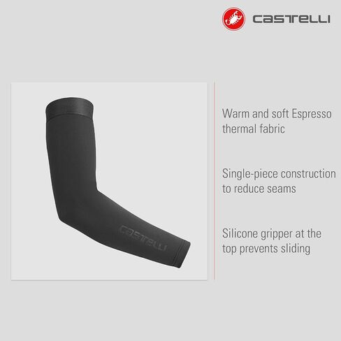 CASTELLI Unisex Espresso Armwarmer, Cycling & Protection Apparel for Road & Gravel Biking, Men & Women in Saudi Arabia