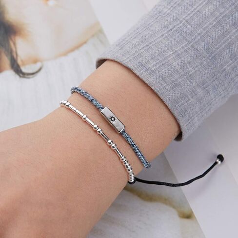 ASELFAD Morse Code Bracelets for Women, Funny Birthday Gifts, Best Friend Friendship Gifts in Kuwait