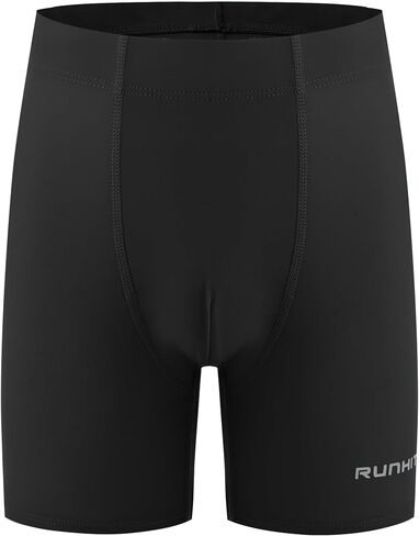 Runhit Boys Swim Jammers Square Youth Swim Space Team Timsuits Athletic Quick Dry Swimming Shorts UPF 50+ in Kuwait