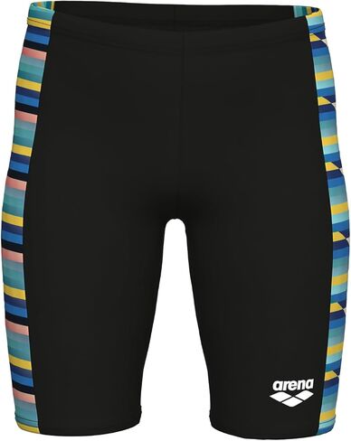 Arena Boys Performance Racing Stripe Athletic Swim Lwammers in Saudi Arabia