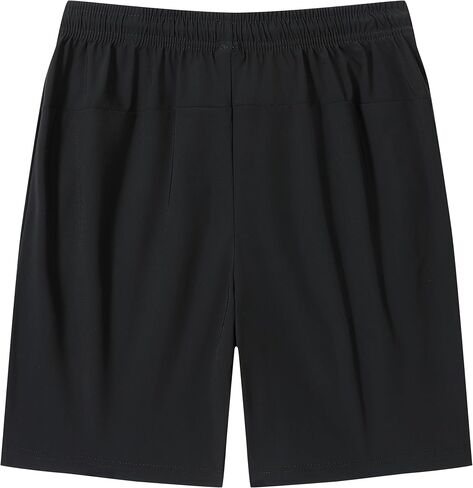 Mens Running Shorts 7 Inch Athletic Backetball Shorts for Summer 2025 with Zipper Pockets in Saudi Arabia
