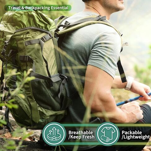 Merino Protect 100 ٪ Merino Wool T chirts for Men Resistance Base Base Base Thirt T-Shirt t-shirt super in Kuwait