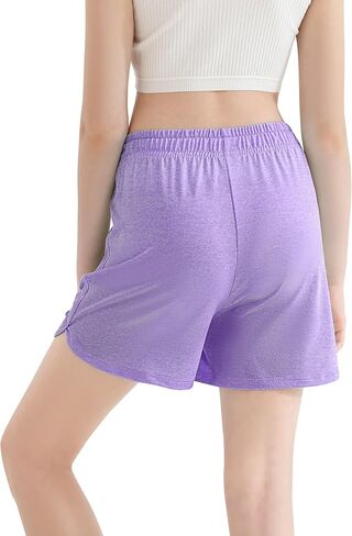 Resinta 4 Pack Girls Athletic Shorts Dry-Fit Soccer Running Shorts for Kids Workout Gym Active Apparel with Zipper Pockets in Saudi Arabia