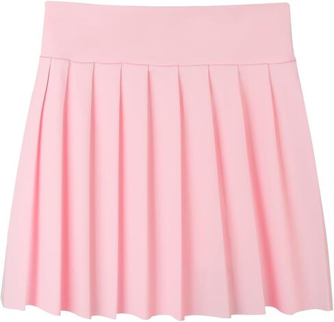 Girls Tennis Skirt Athletic Plate Skort A-Line Kids Golf Skirt مع الجيوب الرياضية السراويل للتشجيع in Kuwait