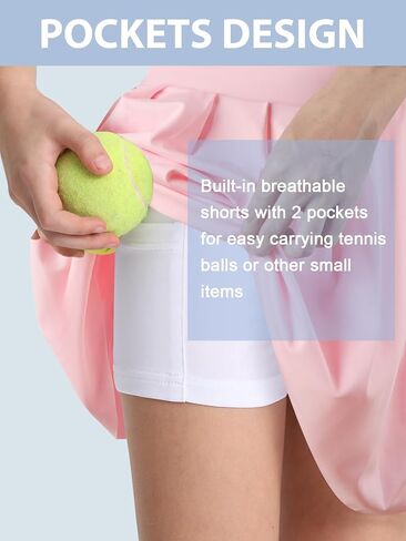 Girls Tennis Skirt Athletic Plate Skort A-Line Kids Golf Skirt مع الجيوب الرياضية السراويل للتشجيع in Kuwait