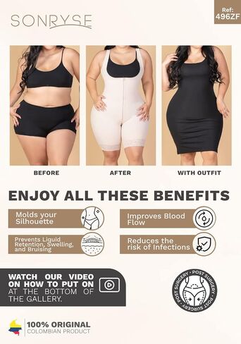 Sonryse Tummy Tuck Compression Garment for Women Fajas Colombianas Reductoras y Moldeadoras Stage 2 Faja in Saudi Arabia