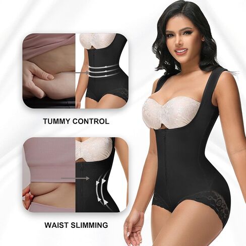 M MYODRESS Fajas Colombianas Moldeadoras Shapewear Tummy Control Full Body Shaper Post Surgery Compression Garment Shaping in Saudi Arabia