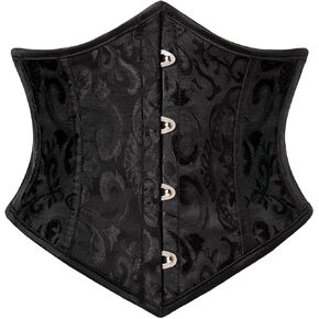 Scarlet Darkness Corset Belt for Women Fishbone Wide Waist Corset Pirate Belt