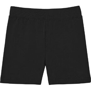 QBK Girls Basic Solid Shorts Dance Gymnastics Under Skirts Shorts Cotton for 2T-13Years Toddler Little Girls Soft Breathable in Kuwait