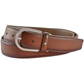 Montblanc Men Men Cut-to Size Beth- Brown ، Medium