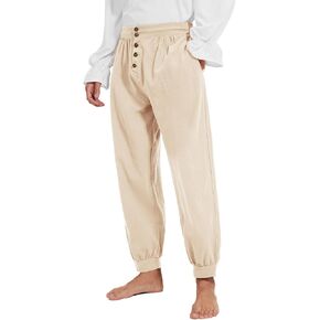 Pirate Pants for Men Pirate Costume Pant Renaissance Medieval Pant Halloween Costume Viking Pants Men