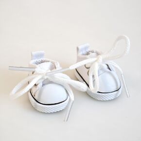 2025New Doll Shoes,for labubu Shoes, Perfect Match for labubu Clothes,Shoes for 15&17cm Doll Accessories,1 Pair of Mini Black Canvas Shoes