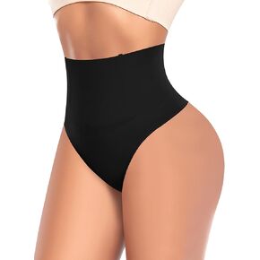 Tummy Control Thong Shapewear for Women High Waist Shaping Underwear Seamless Body Shaper Panties Girdle