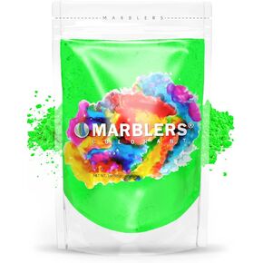 MARBLERS Fluorescent Pigment Powder [Neon Pink] 3oz (85g) | Matte Pigment | Dye | Non-Toxic | Vegan | Cruelty-Free | Nail Polish, Nail Art, Soap, Slime, Candle, Resin, Epoxy, Acrylic Paint in Kuwait