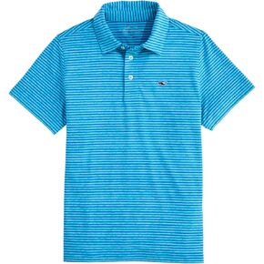 Vineyard Vines Boys 'Bradley Stripe Sankaty Performance Polo
