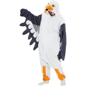 Adult Bird Onesie Pajamas Bird Cosplay Halloween Costume Homewear Pajamas for Women and Men