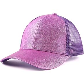 Ponycap Messy High Bun Buntail Hat القبعة القابلة للتعديل