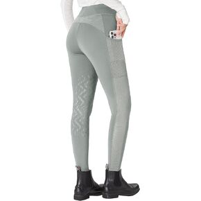 Fitst4 Sports Women's Horse Riding Pants ركب الركبة الجوارب الجوار