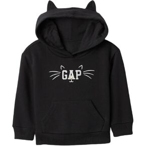Gap Baby Girl's Playtime Furyitites Logo Pullover Hoodie Hooded Sweatshirt