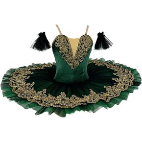 Professional Swan Lake Bodice Stage Performance Costume Ballet Dress Competition Tutu Kids Adult Ballet Puffy Skirt