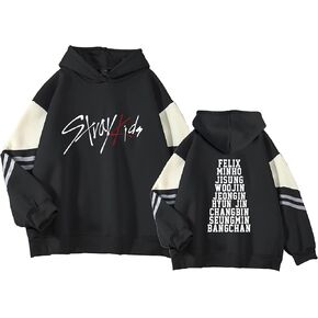 Stray Kids Hoodie Hyunjin ، Felix ، Leeknow ، Bangchan Sweatshirt Shirt Skz Kpop merch for Women
