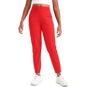 CRZ YOGA Butterlift Girls Joggers with Pockets - Athletic Active Casual Lounge Running Pants for Kids Teen Soft