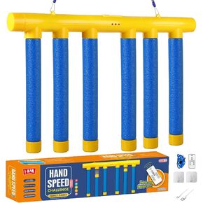 لعبة الصيد العصي ، والقبض على العصي لعبة رد فعل رد فعل ، لعبة Drop Stick Game ، لعبة التحدي العصي ، لعبة الصيد السرعة القابلة للتعديل ، لعبة تحدي لعبة Drop Sticks ، لعبة Recondlex Challenge (Blue)
