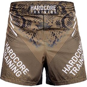 Hardcore Training Fight Shorts Boxing Dragon Men's MMA Combat BJJ Grappling Fitness Muay Thai Kickboxing No Gi