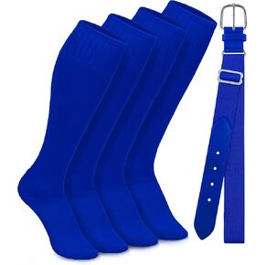 جوارب البيسبول البالغة للشباب والأحزمة مجموعة الجوارب الكوتة للبيسبول الحزام القابل للتعديل للشباب البالغين in Kuwait