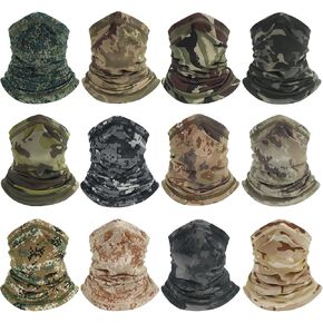 12pack الصيف بالاكلافا الوجه قناع أشعة الشمس فوق UV غطاء محرك أقنعة الوجه التنفس للرجال النساء